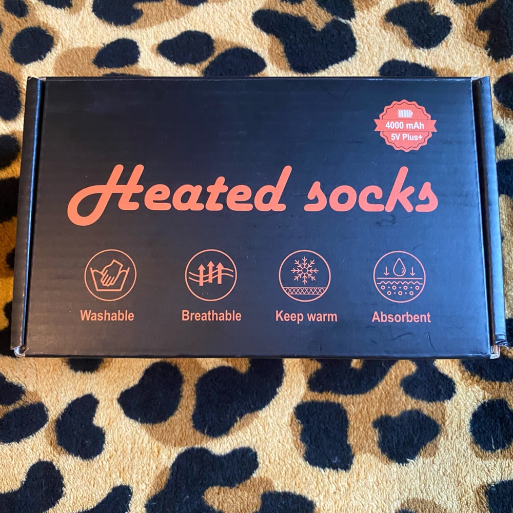 Heated Socks - Black